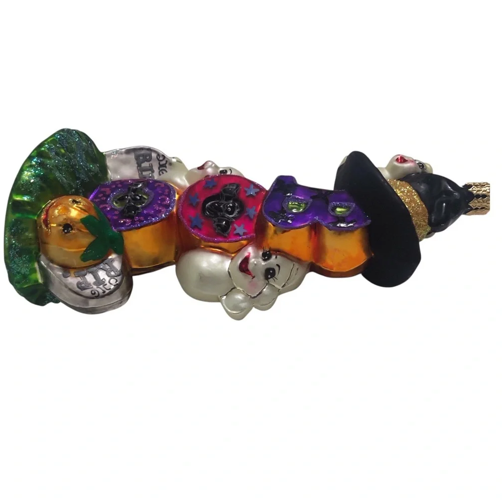 Christopher Radko | Retired Rare Grave Tidings Ghost Boo Halloween Ornament Box